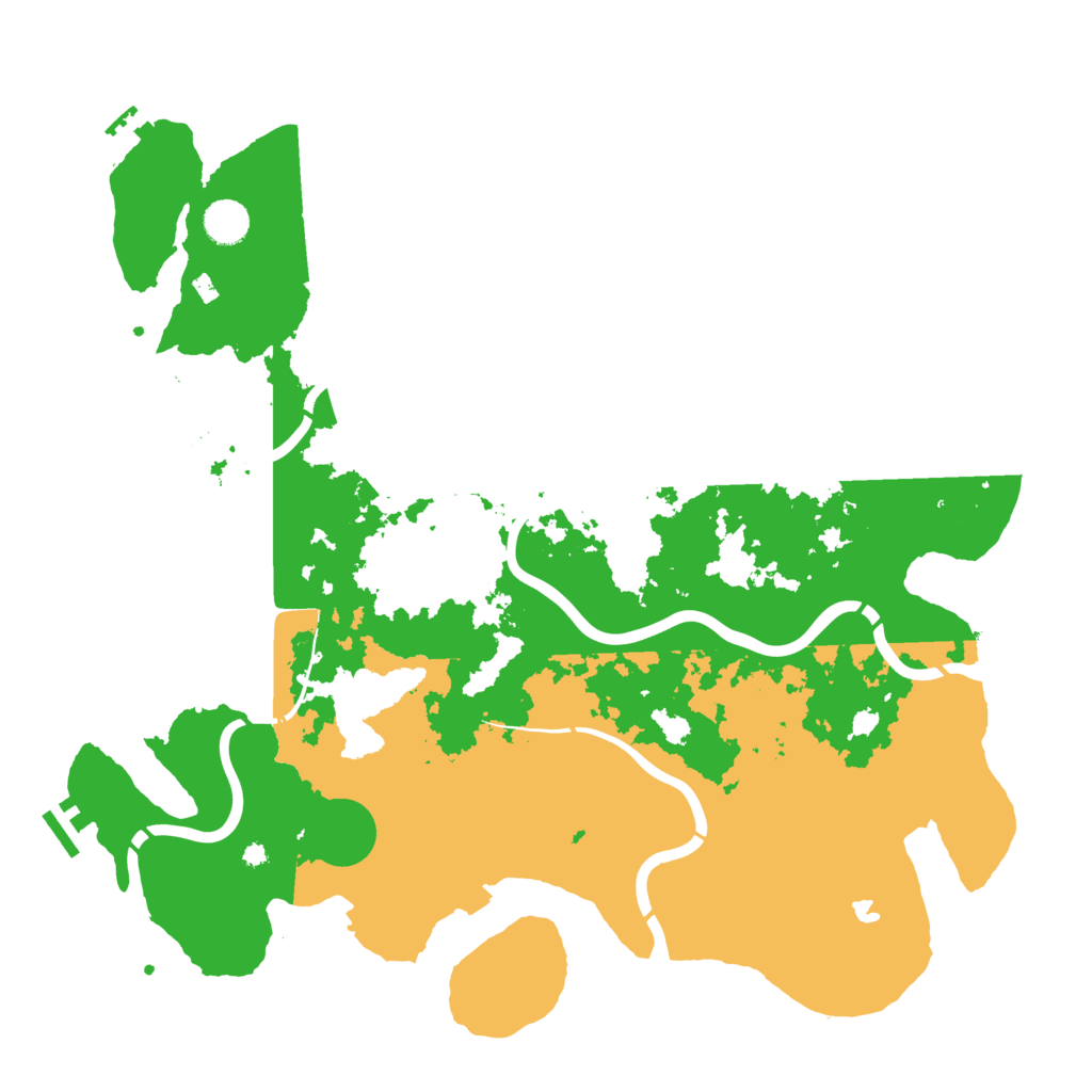 Biome Rust Map: Procedural Map, Size: 4250, Seed: 86319382