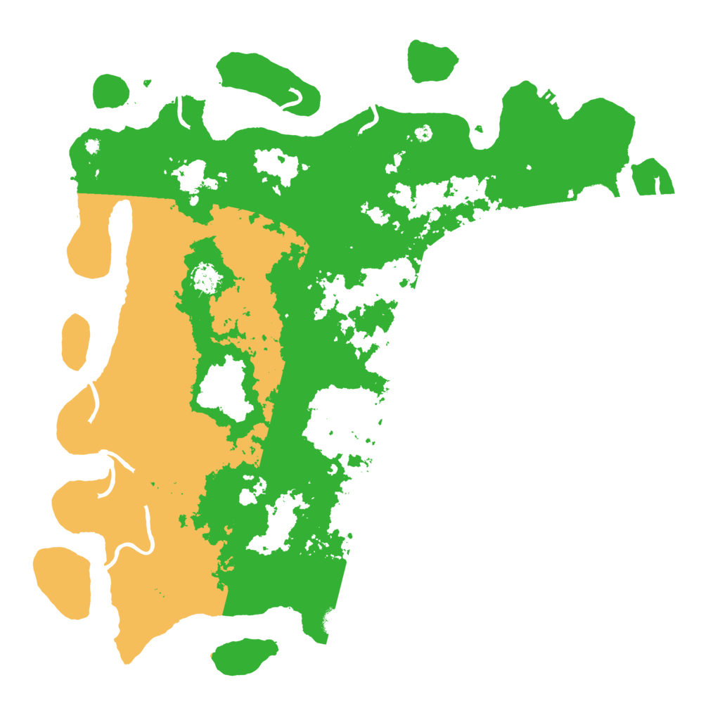 Biome Rust Map: Procedural Map, Size: 4500, Seed: 1064463503