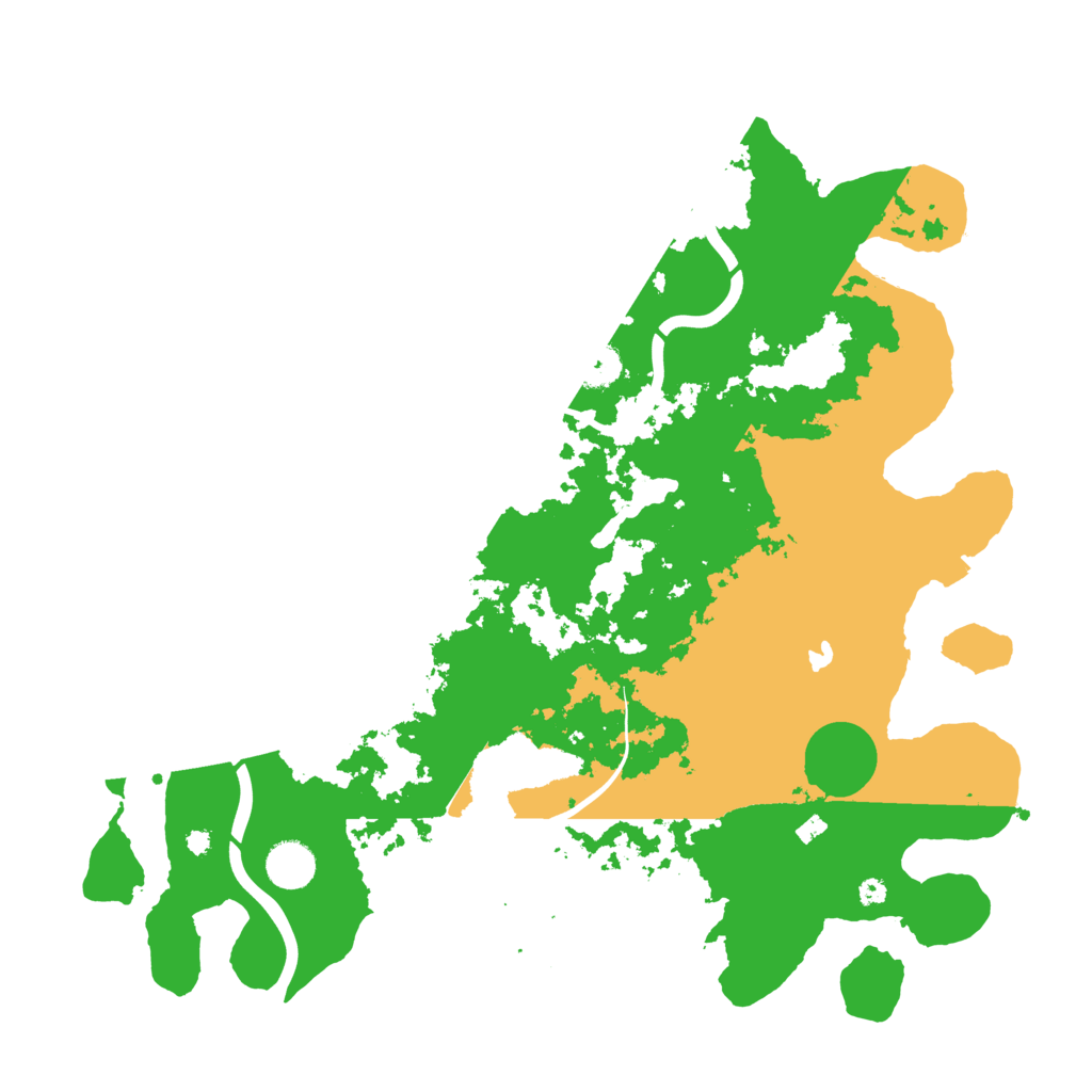 Biome Rust Map: Procedural Map, Size: 4000, Seed: 2123389047