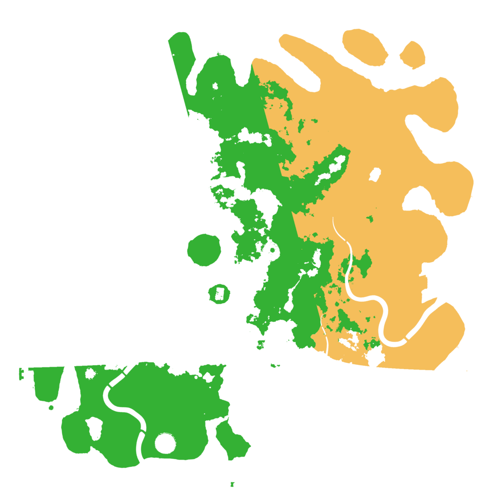 Biome Rust Map: Procedural Map, Size: 4250, Seed: 1839718305
