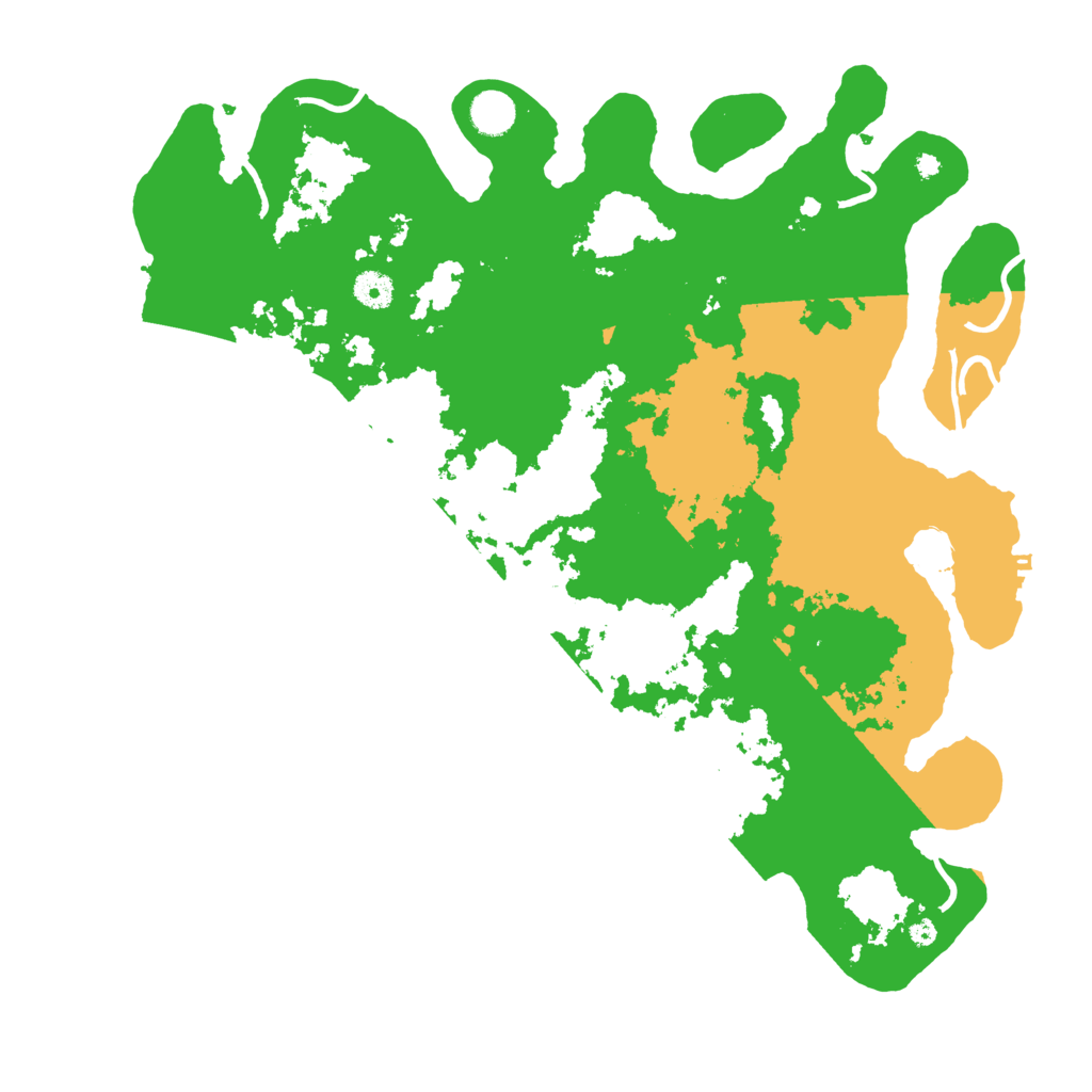 Biome Rust Map: Procedural Map, Size: 4250, Seed: 761434703
