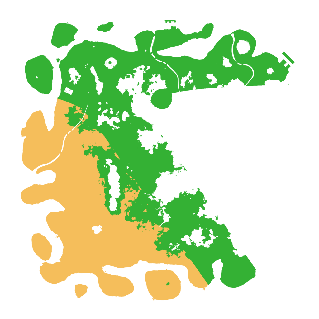 Biome Rust Map: Procedural Map, Size: 4250, Seed: 553564801