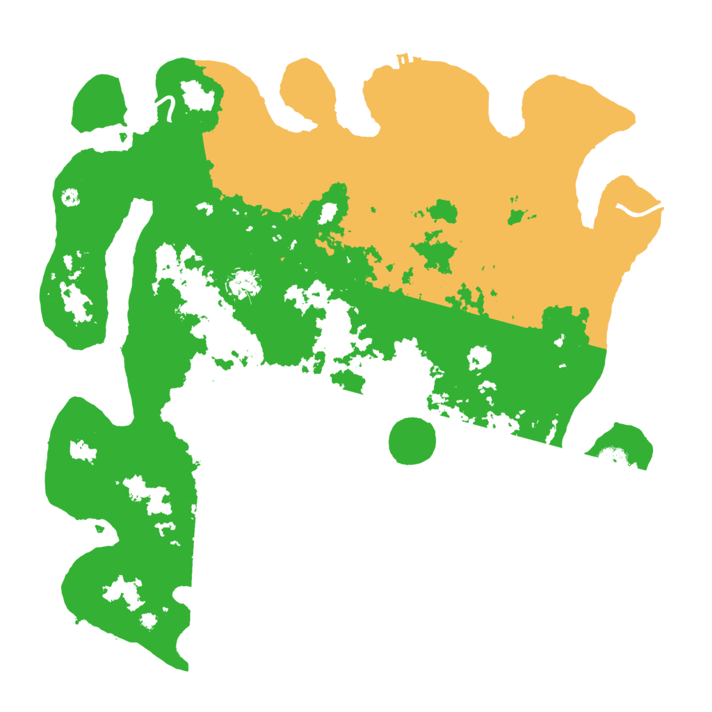 Biome Rust Map: Procedural Map, Size: 4000, Seed: 12229853