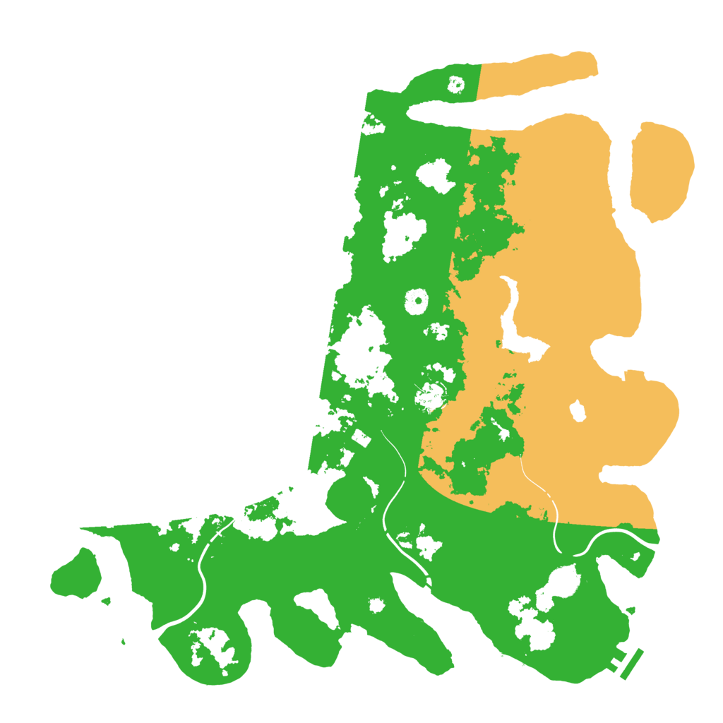 Biome Rust Map: Procedural Map, Size: 4250, Seed: 46