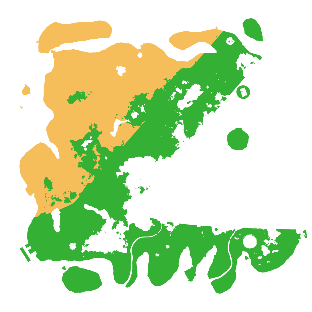 Biome Rust Map: Procedural Map, Size: 4000, Seed: 942049494
