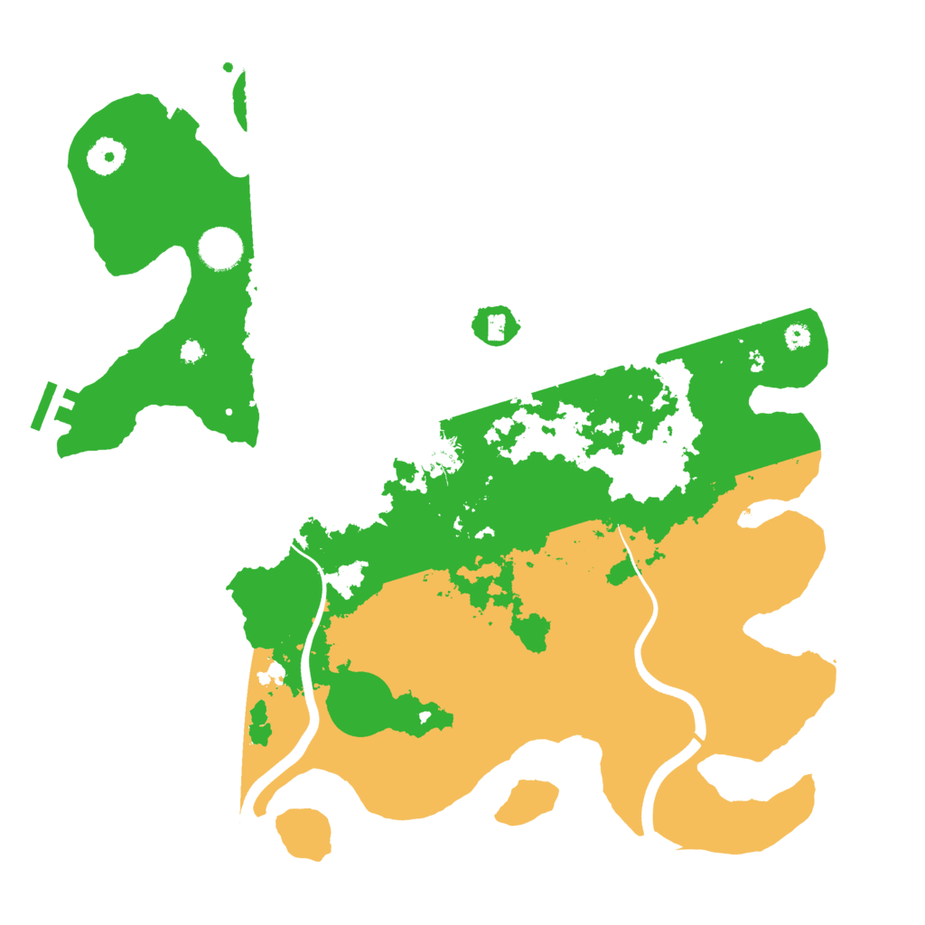 Biome Rust Map: Procedural Map, Size: 3750, Seed: 35459068