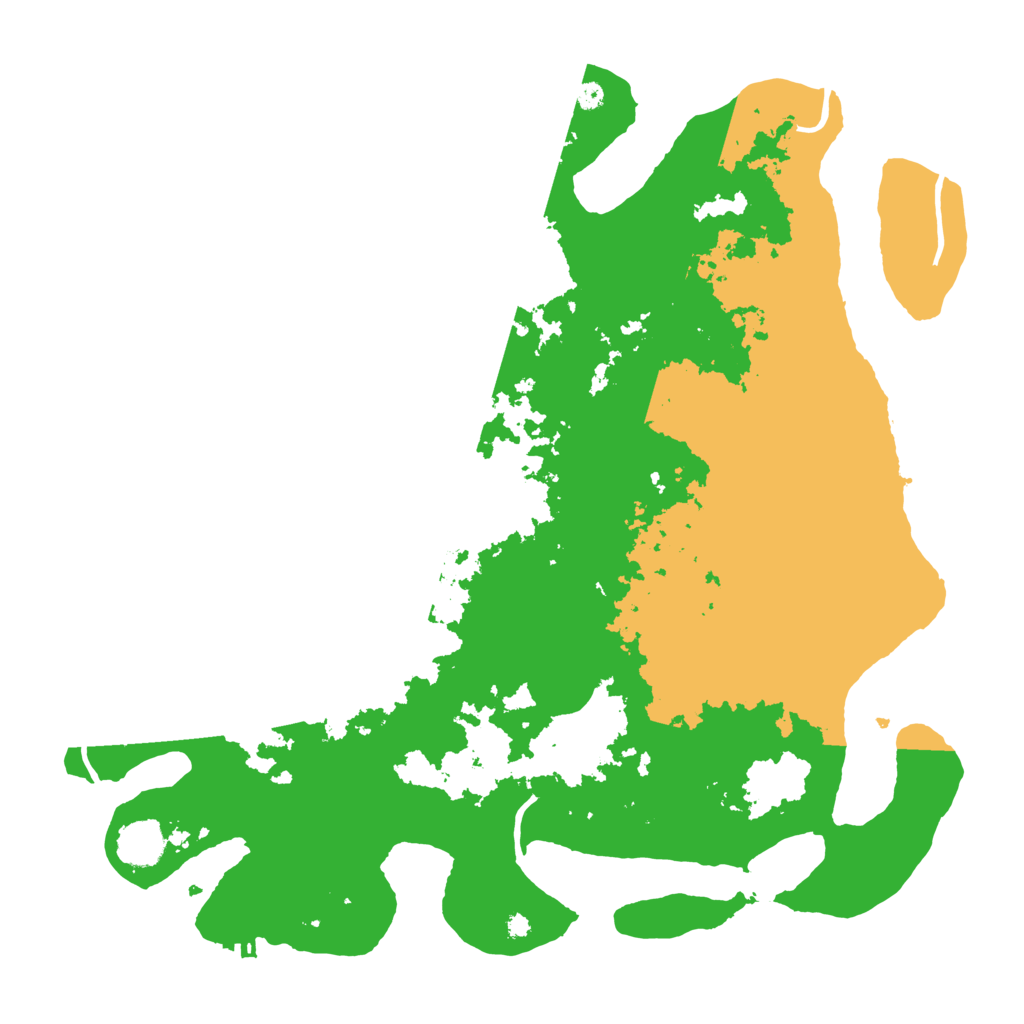 Biome Rust Map: Procedural Map, Size: 4000, Seed: 612303491