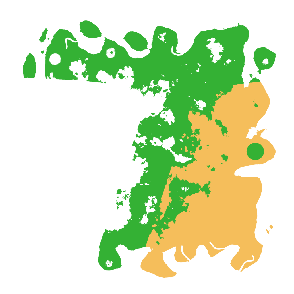Biome Rust Map: Procedural Map, Size: 4500, Seed: 2141661814