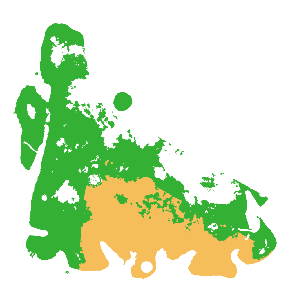 Biome Rust Map: Procedural Map, Size: 4500, Seed: 14925