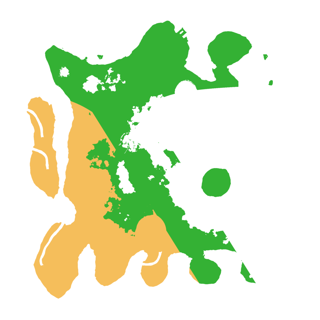 Biome Rust Map: Procedural Map, Size: 3000, Seed: 1576