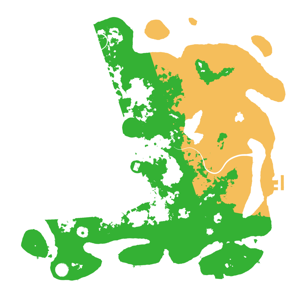 Biome Rust Map: Procedural Map, Size: 4000, Seed: 444960864