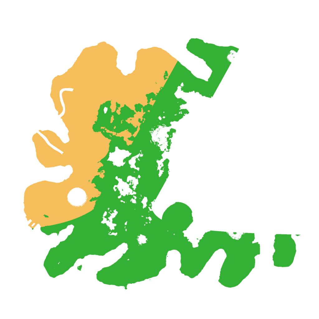 Biome Rust Map: Procedural Map, Size: 3000, Seed: 10293847