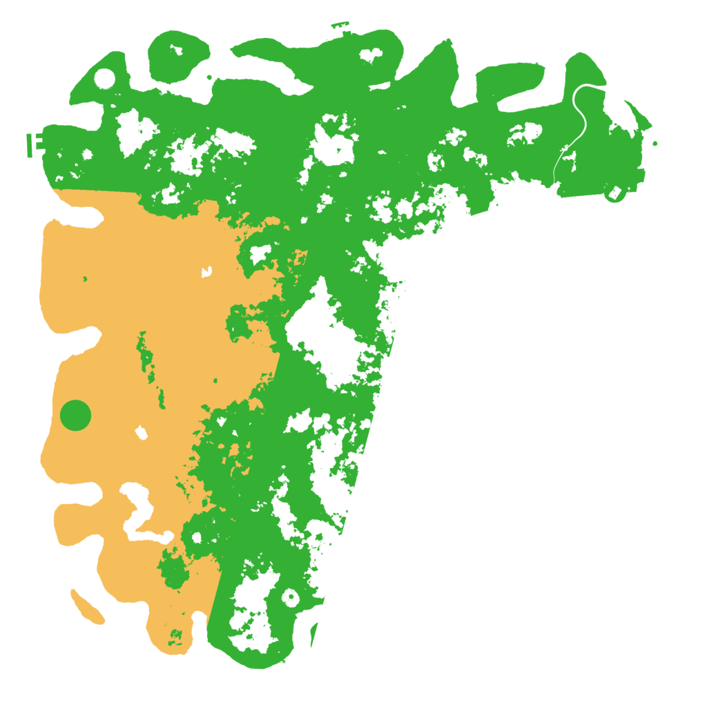 Biome Rust Map: Procedural Map, Size: 6000, Seed: 148830883
