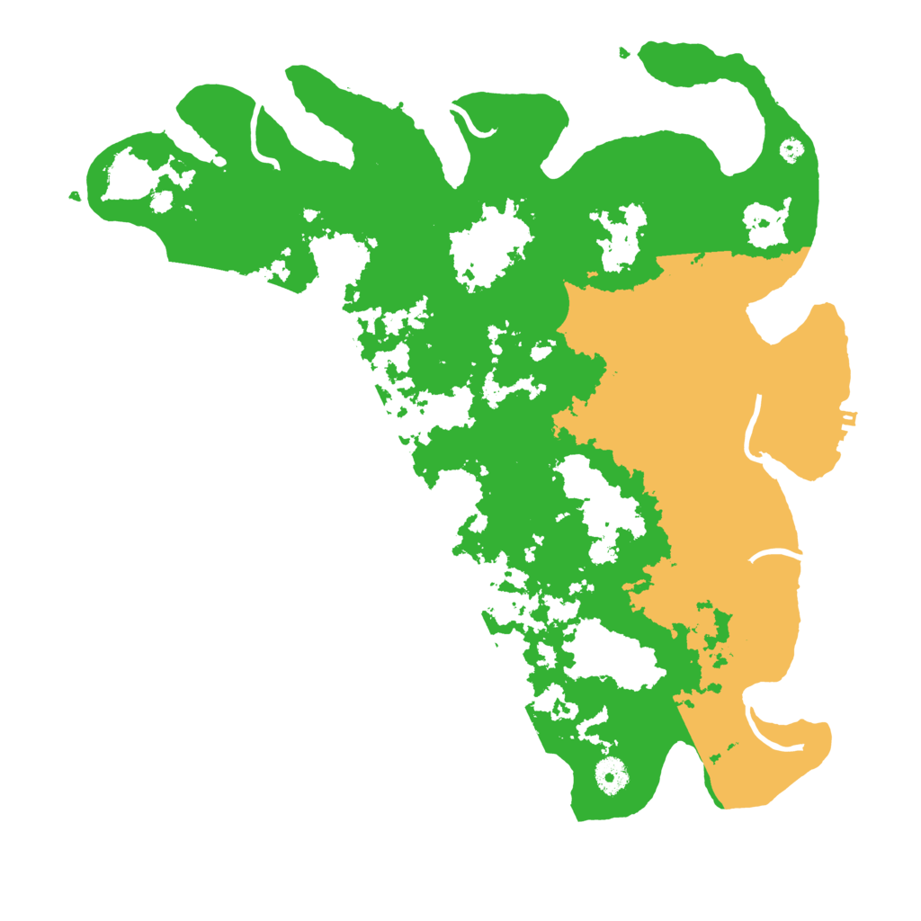 Biome Rust Map: Procedural Map, Size: 4000, Seed: 3716942