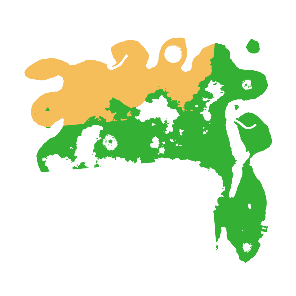 Biome Rust Map: Procedural Map, Size: 3000, Seed: 1083411364
