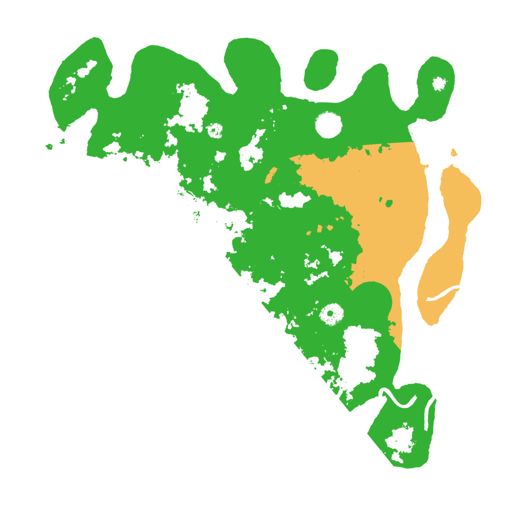 Biome Rust Map: Procedural Map, Size: 3500, Seed: 1922758836
