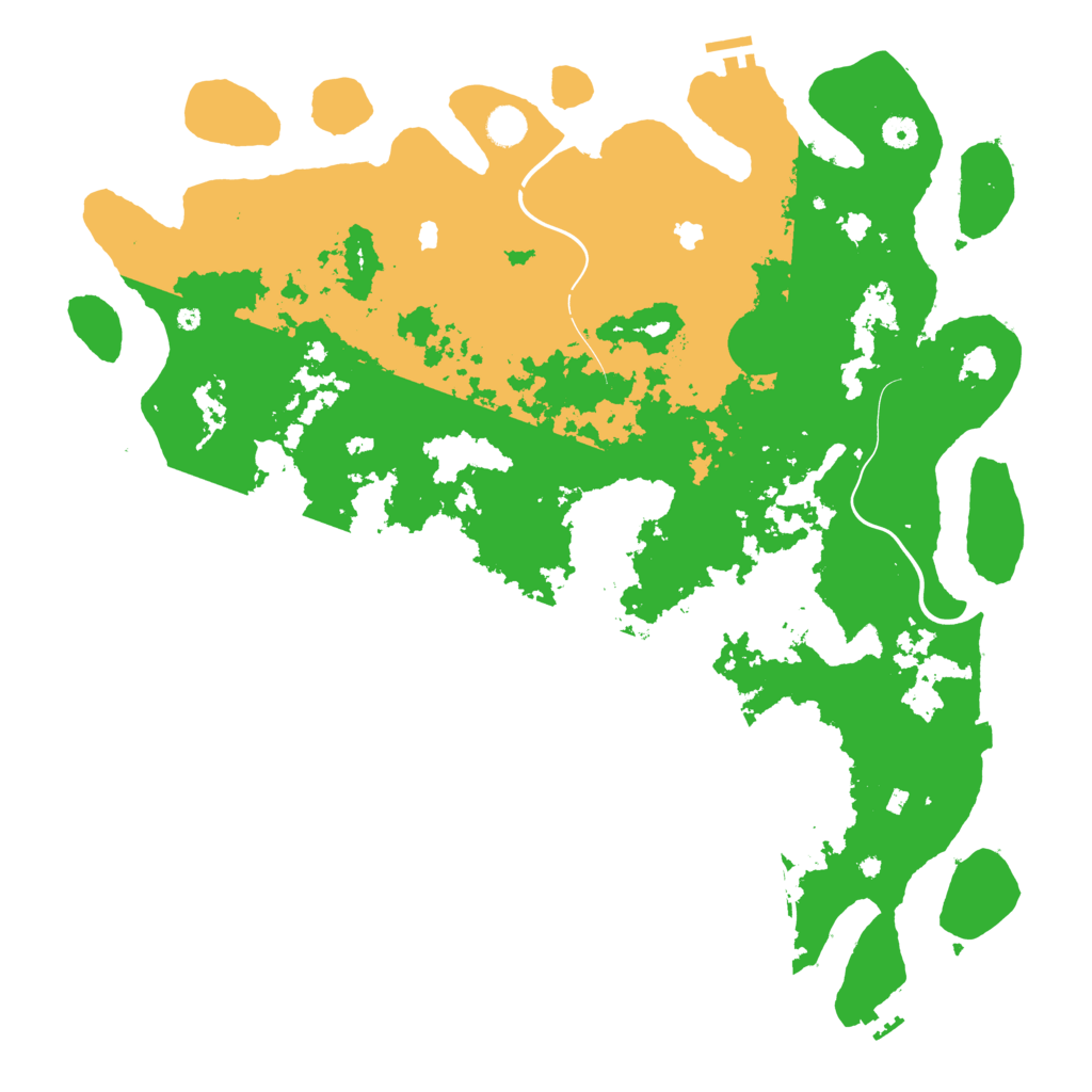 Biome Rust Map: Procedural Map, Size: 4750, Seed: 1212