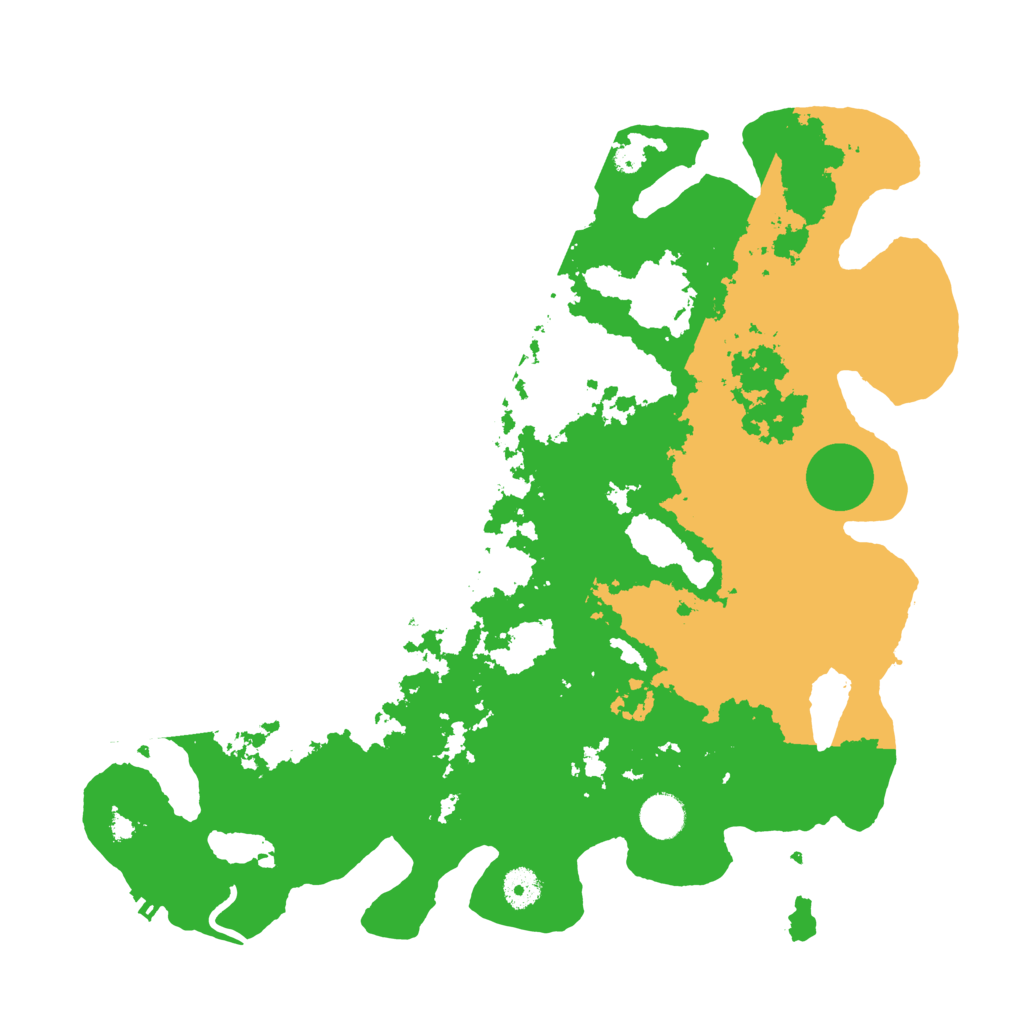 Biome Rust Map: Procedural Map, Size: 4000, Seed: 420690