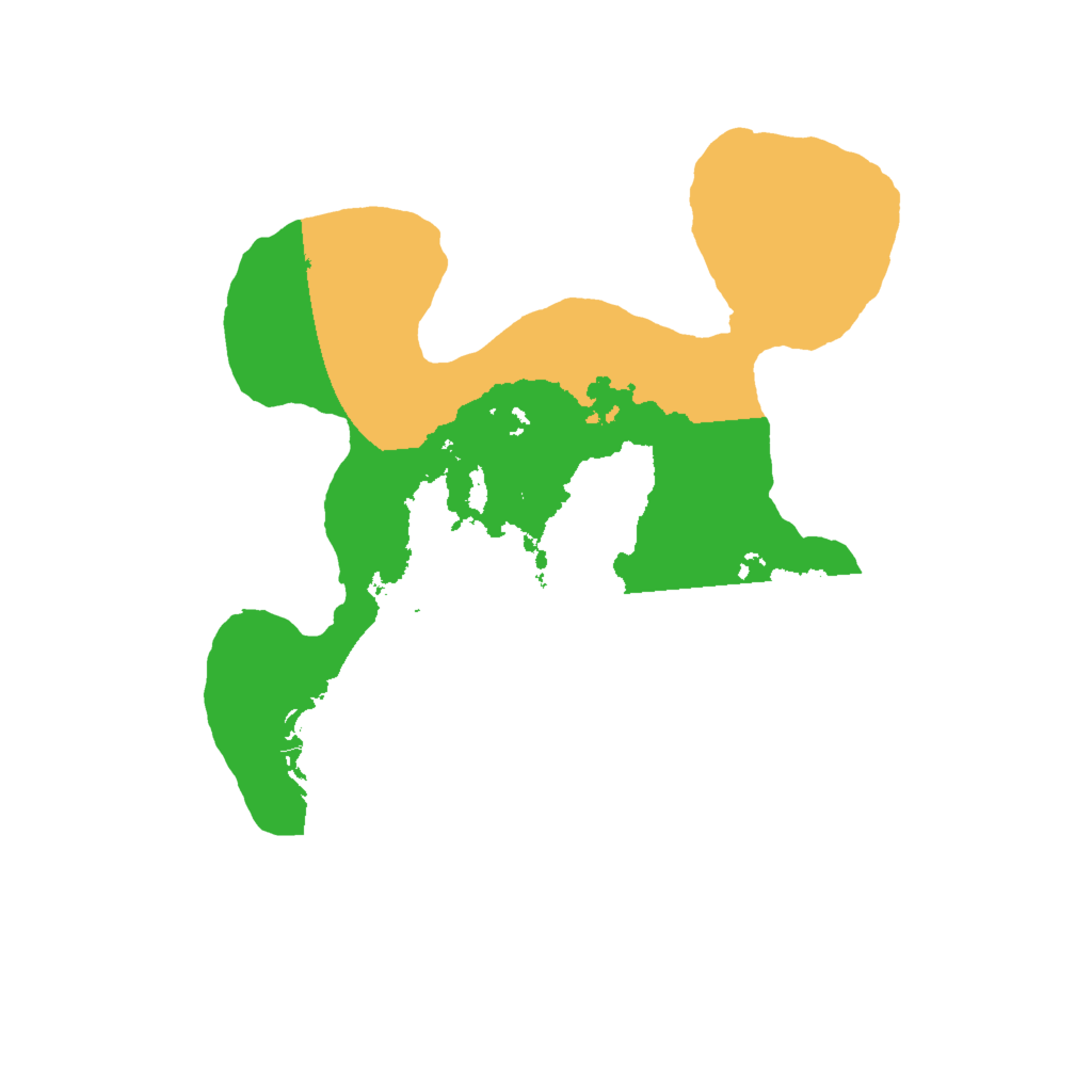 Biome Rust Map: Barren, Size: 1999, Seed: 7985372