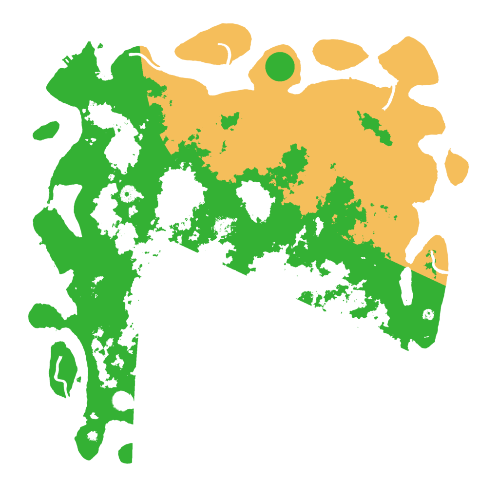 Biome Rust Map: Procedural Map, Size: 4500, Seed: 7329128