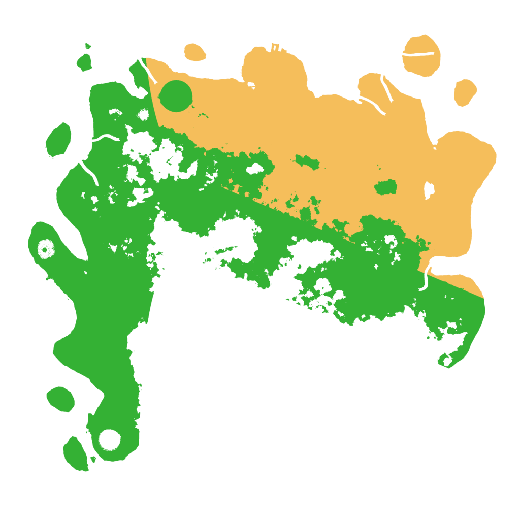Biome Rust Map: Procedural Map, Size: 4300, Seed: 1242162629