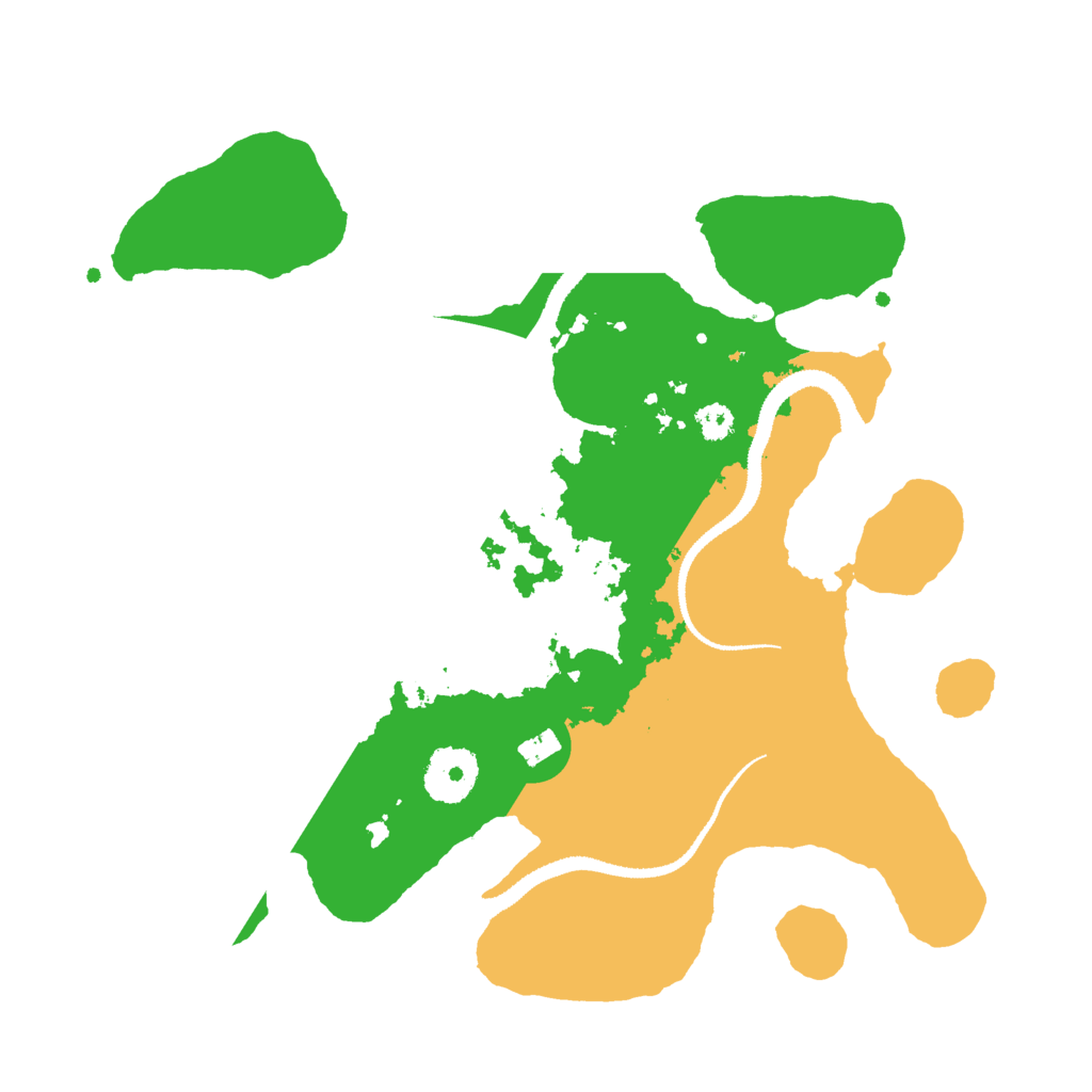 Biome Rust Map: Procedural Map, Size: 3000, Seed: 1753928240