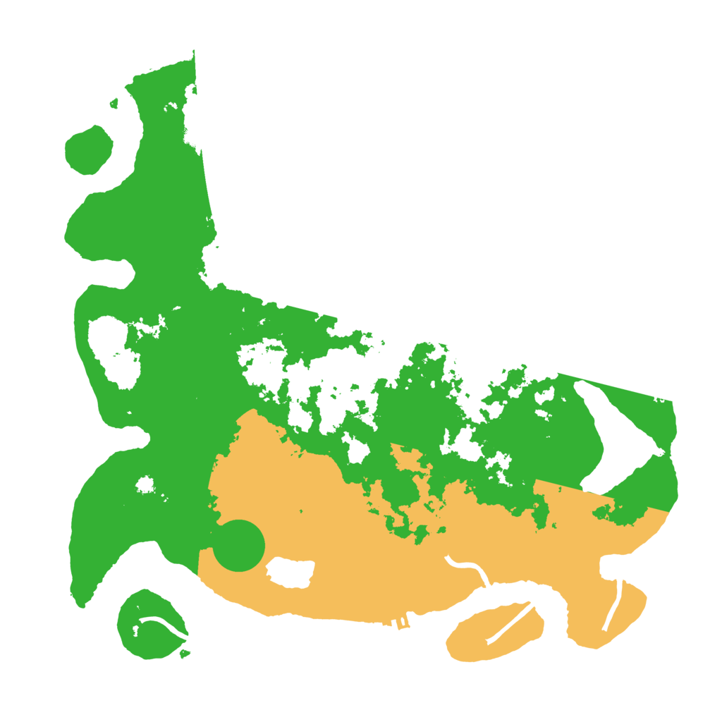Biome Rust Map: Procedural Map, Size: 3651, Seed: 467235269