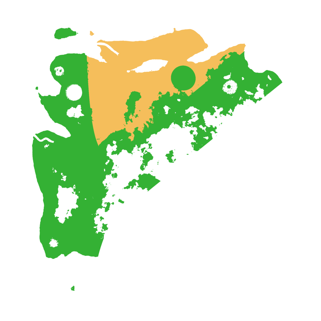 Biome Rust Map: Procedural Map, Size: 3500, Seed: 478924778