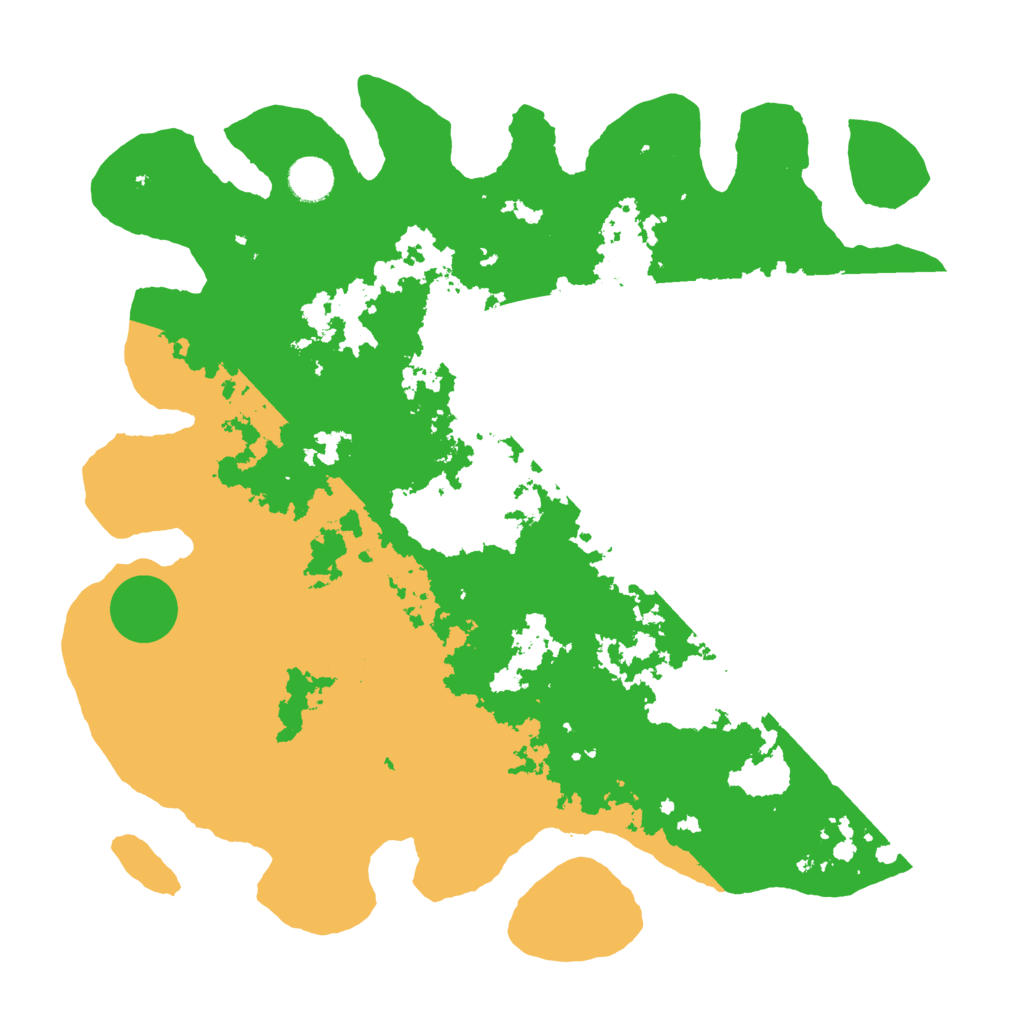 Biome Rust Map: Barren, Size: 4000, Seed: 298493409