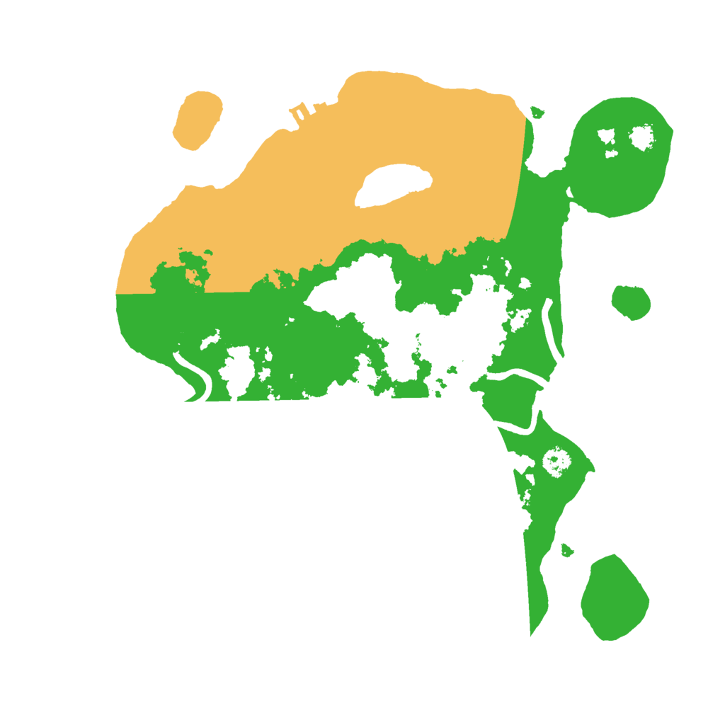 Biome Rust Map: Procedural Map, Size: 2700, Seed: 524999507