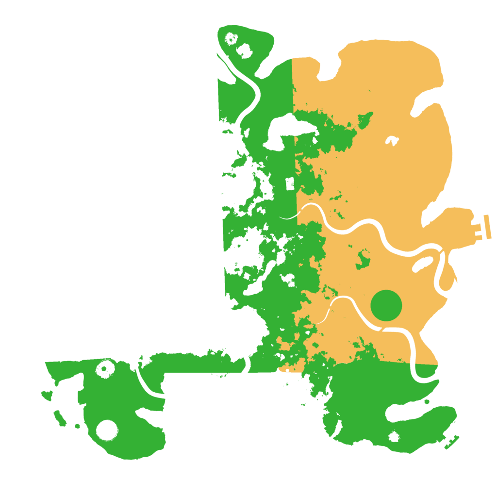 Biome Rust Map: Procedural Map, Size: 4177, Seed: 625116150