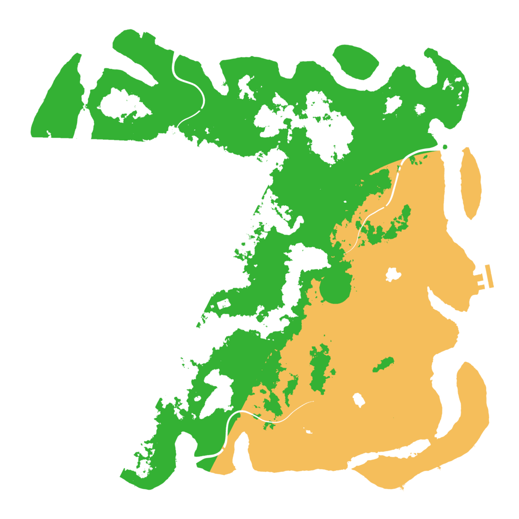 Biome Rust Map: Procedural Map, Size: 4500, Seed: 1014212826