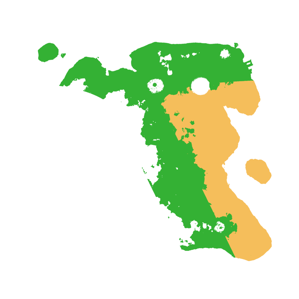 Biome Rust Map: Procedural Map, Size: 3000, Seed: 792991517