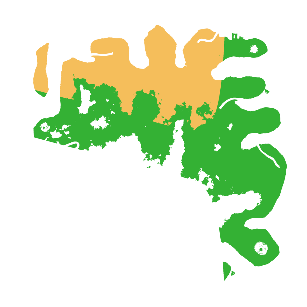 Biome Rust Map: Procedural Map, Size: 3500, Seed: 584843352