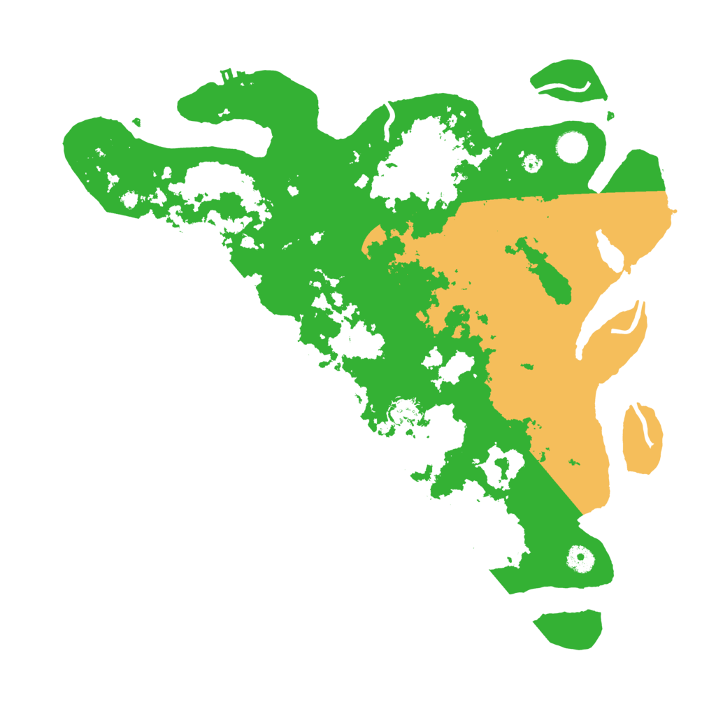 Biome Rust Map: Procedural Map, Size: 4000, Seed: 528098477