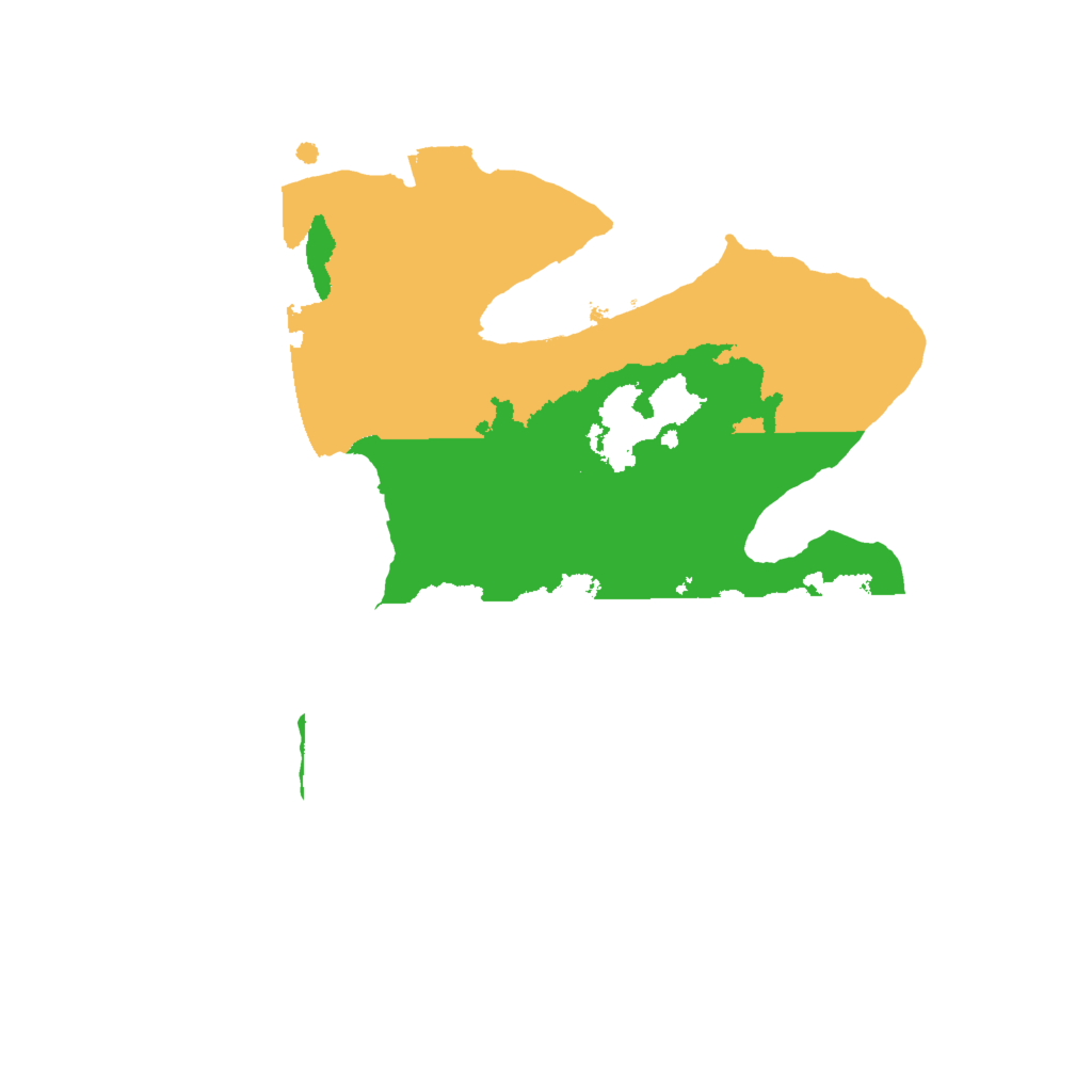 Biome Rust Map: Procedural Map, Size: 2000, Seed: 1152205146