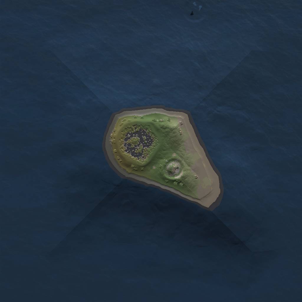 Rust Map: Procedural Map, Size: 1000, Seed: 473146921, 3 Monuments