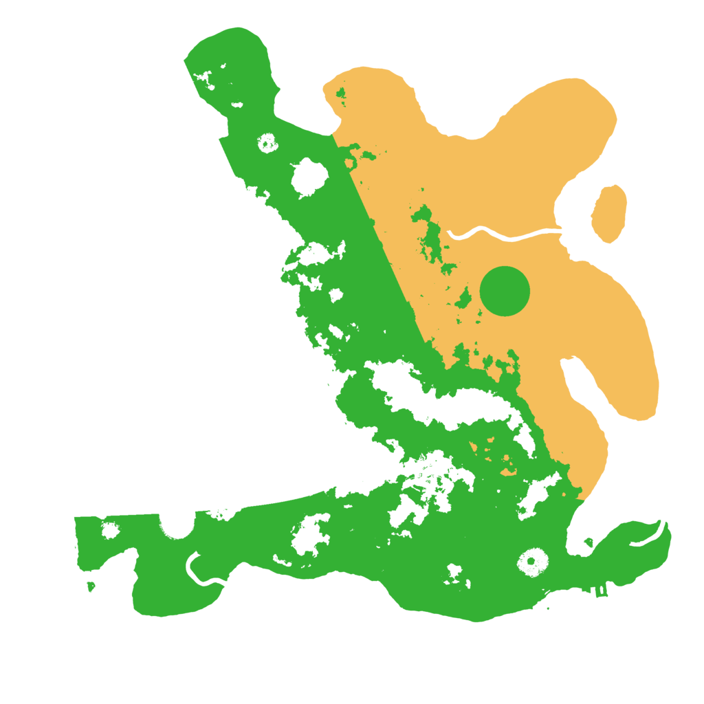 Biome Rust Map: Procedural Map, Size: 3700, Seed: 708781168