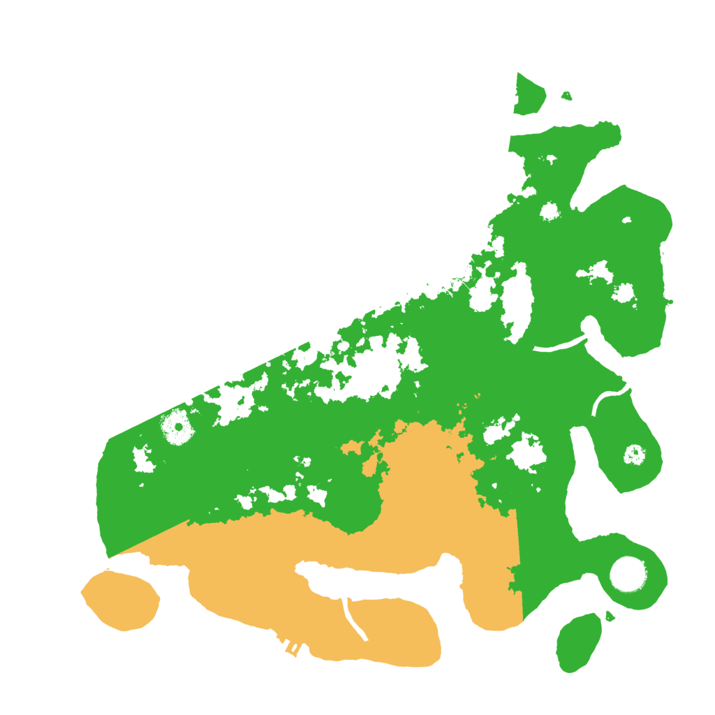 Biome Rust Map: Procedural Map, Size: 3500, Seed: 1395671612