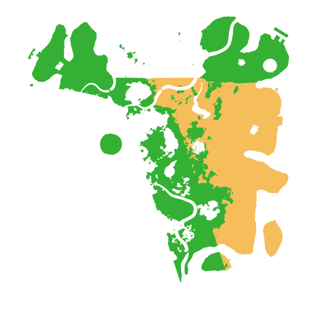 Biome Rust Map: Procedural Map, Size: 4000, Seed: 32523616