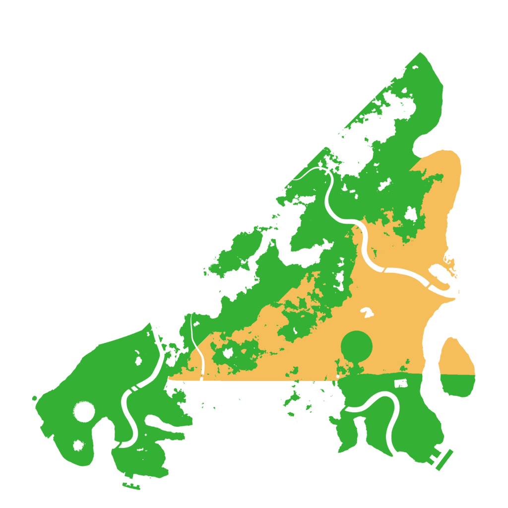 Biome Rust Map: Procedural Map, Size: 4250, Seed: 321186894