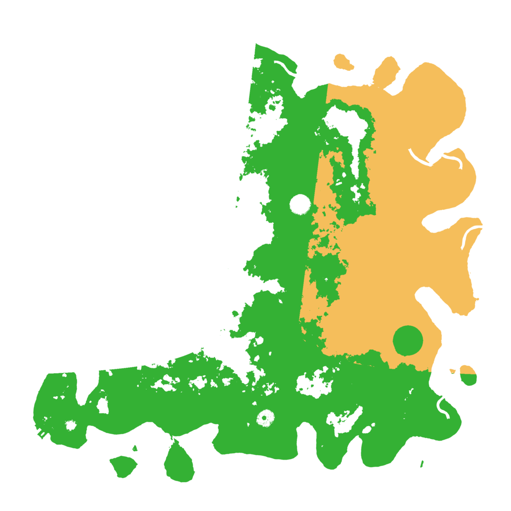 Biome Rust Map: Procedural Map, Size: 4500, Seed: 877281959