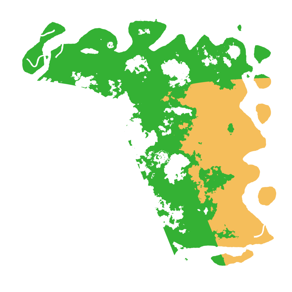 Biome Rust Map: Procedural Map, Size: 4500, Seed: 1734958449