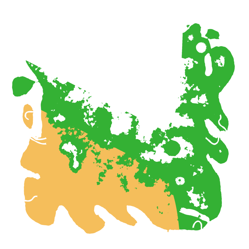Biome Rust Map: Procedural Map, Size: 4253, Seed: 557287112