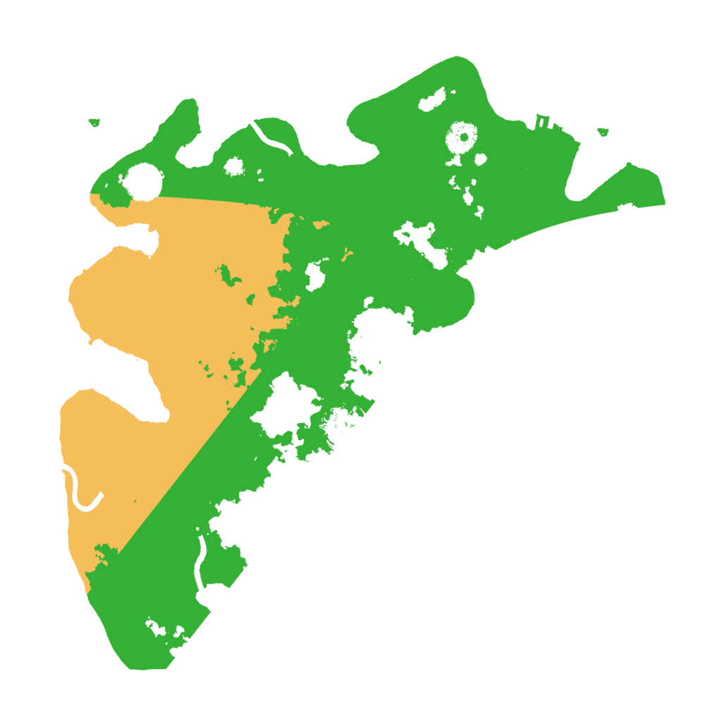 Biome Rust Map: Procedural Map, Size: 3450, Seed: 77651872