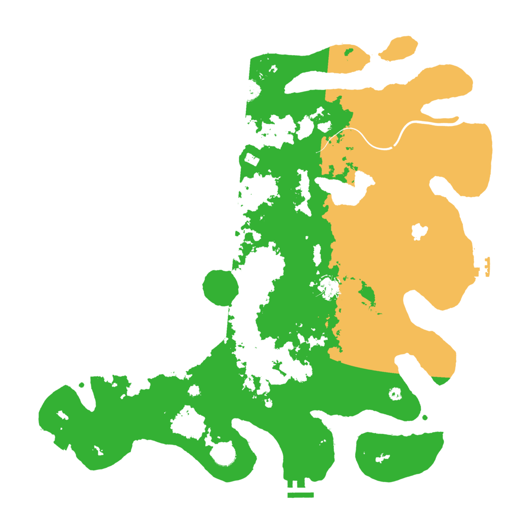 Biome Rust Map: Procedural Map, Size: 4000, Seed: 1653595651