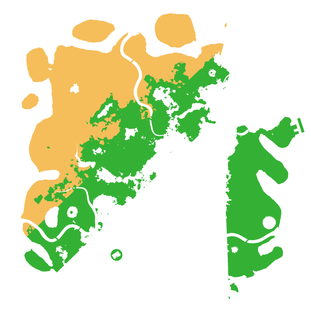 Biome Rust Map: Procedural Map, Size: 4250, Seed: 1583761194