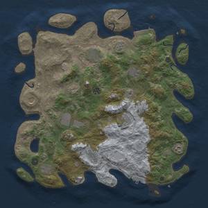 Thumbnail Rust Map: Procedural Map, Size: 4250, Seed: 1583761194, 18 Monuments