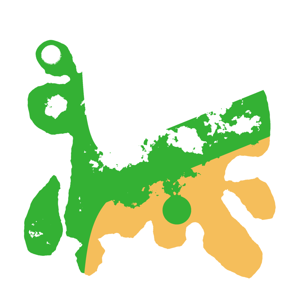 Biome Rust Map: Barren, Size: 2800, Seed: 15681