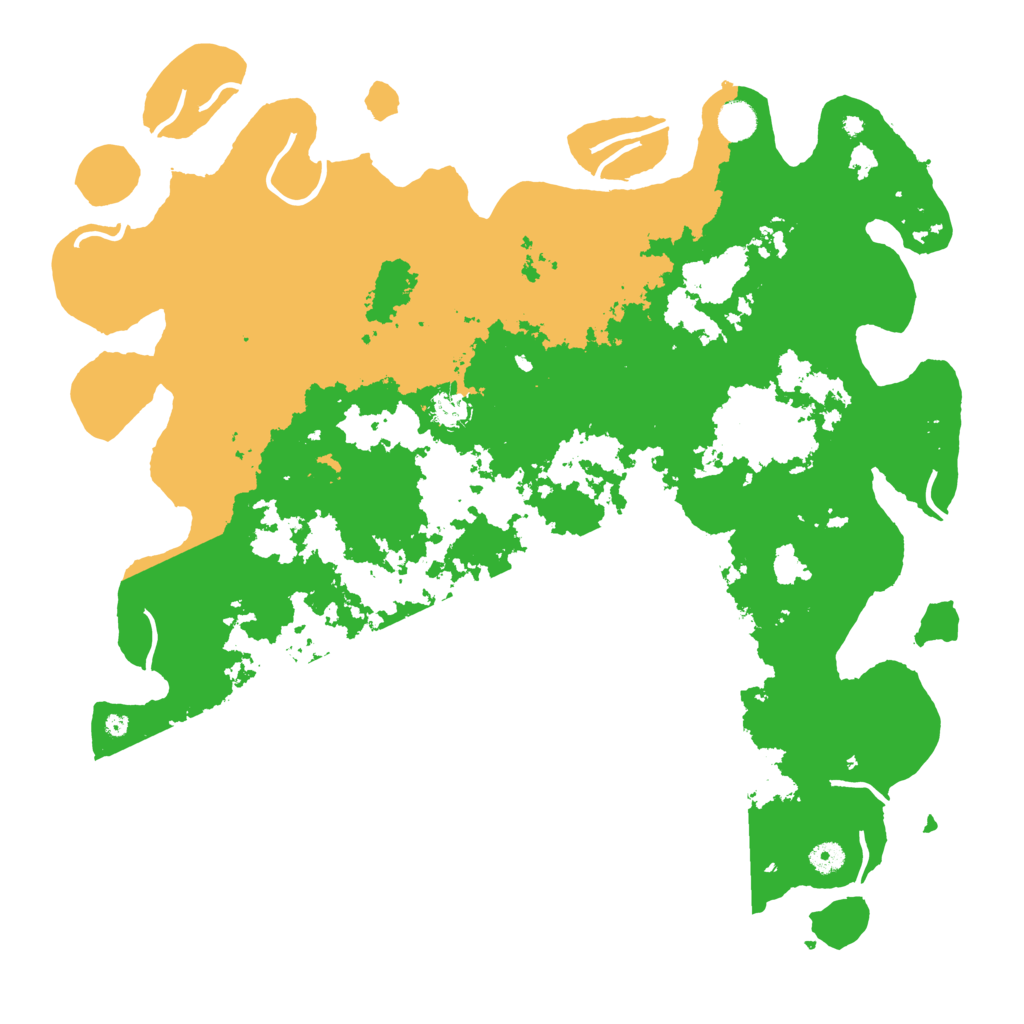 Biome Rust Map: Procedural Map, Size: 4700, Seed: 534573